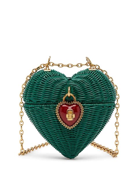 dolce gabbana heart box bag